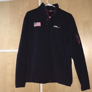 Ralph Lauren Sport. USA. Navy fleece